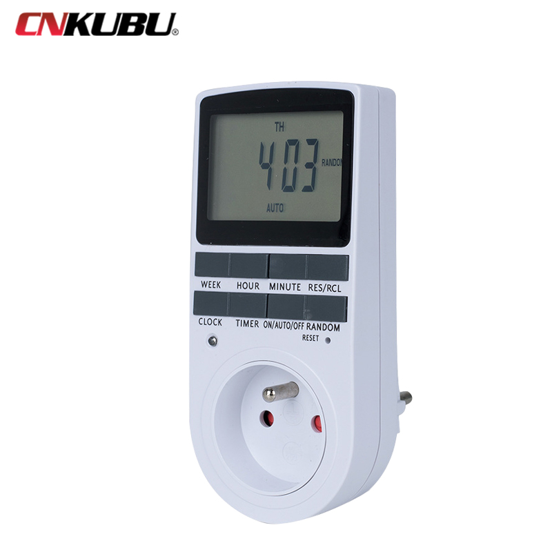 7 Days Programmable Timer Sock - Timer Dual Outlet recension och pris
