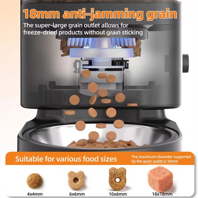 Automatic Pet Feeder Smart Cat - Timer Dual Outlet recension och pris
