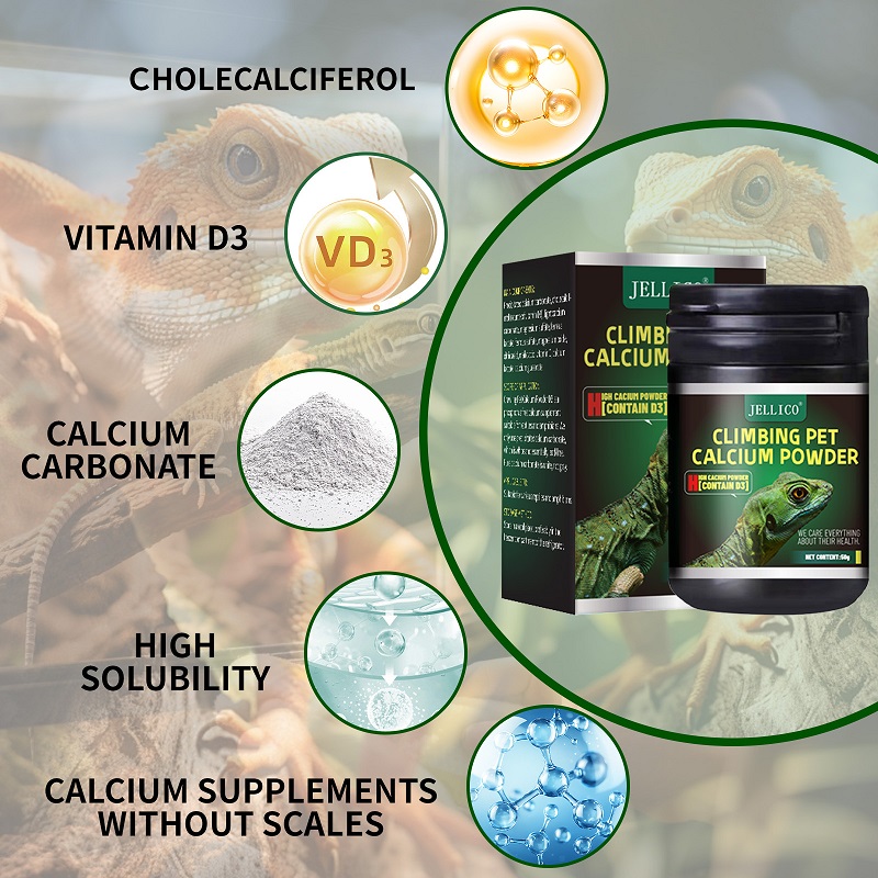 Crawling Pet Vitamin D3 Calciu - Vitamin D3 Reptile recension och pris