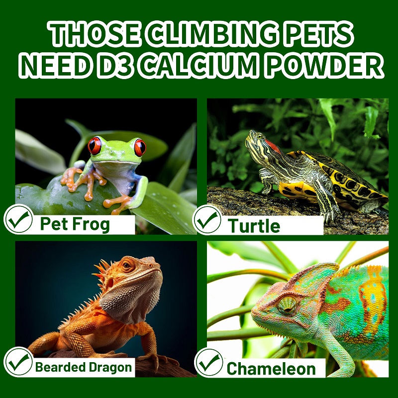 Crawling Pet Vitamin D3 Calciu - Vitamin D3 Reptile recension och pris