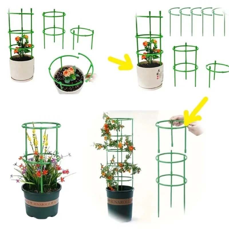 Plant Support Pile Garden Semi - Vine Climbing Plastic recension och pris