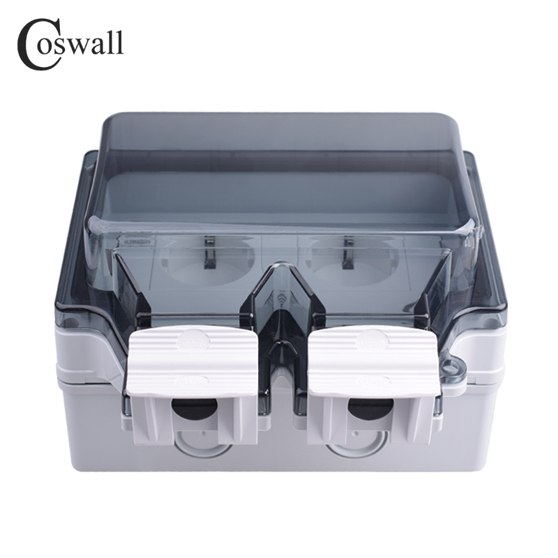Coswall Tuya Wifi Yandex Alice - Timer Dual Outlet recension och pris