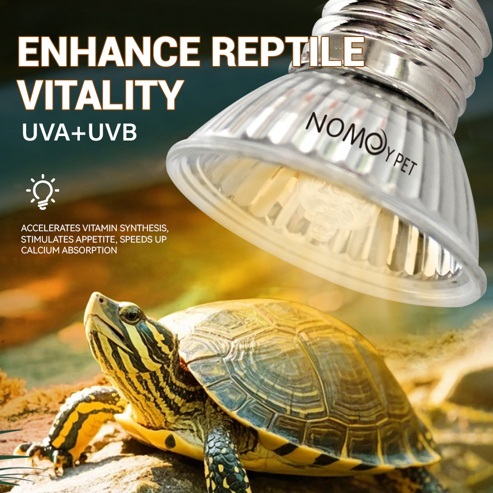 Reptile UVA UVB 50W Lamp Vitam - Vitamin D3 Reptile recension och pris