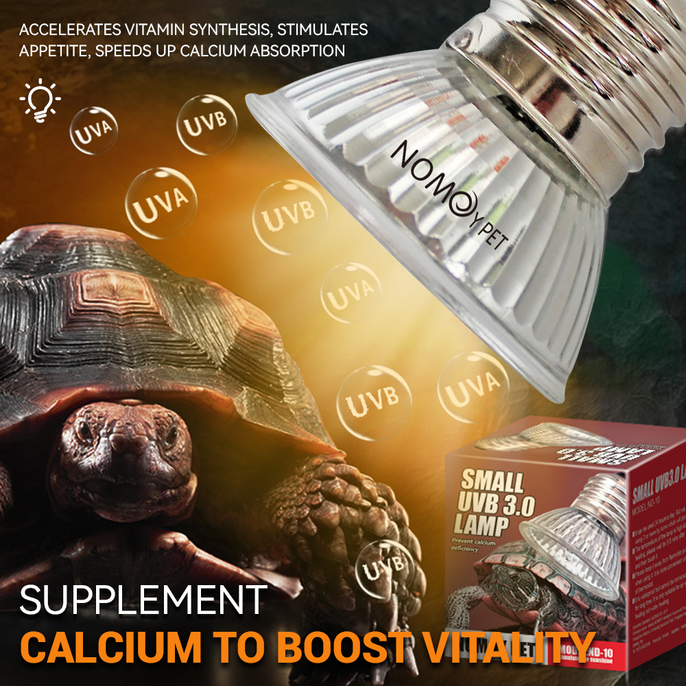 Reptile UVA UVB 50W Lamp Vitam - Vitamin D3 Reptile recension och pris