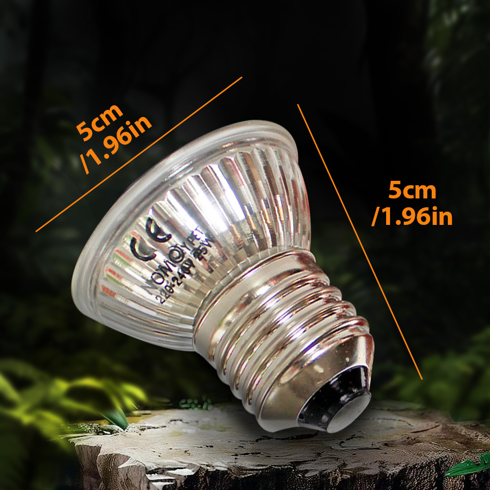 Reptile UVA UVB 50W Lamp Vitam - Vitamin D3 Reptile recension och pris