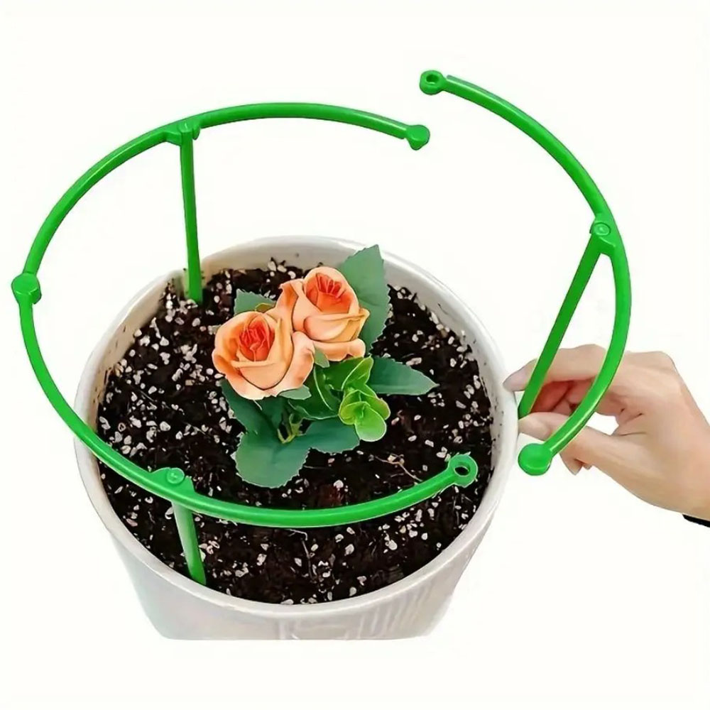 Half Round Plastic Plant Suppo - Vine Climbing Plastic recension och pris